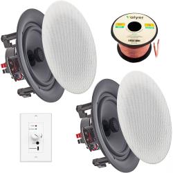 Vaiyer 6.5 Inch Frameless Speakers with