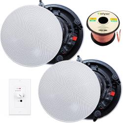 Vaiyer 8 Inch Frameless Speakers with Wa
